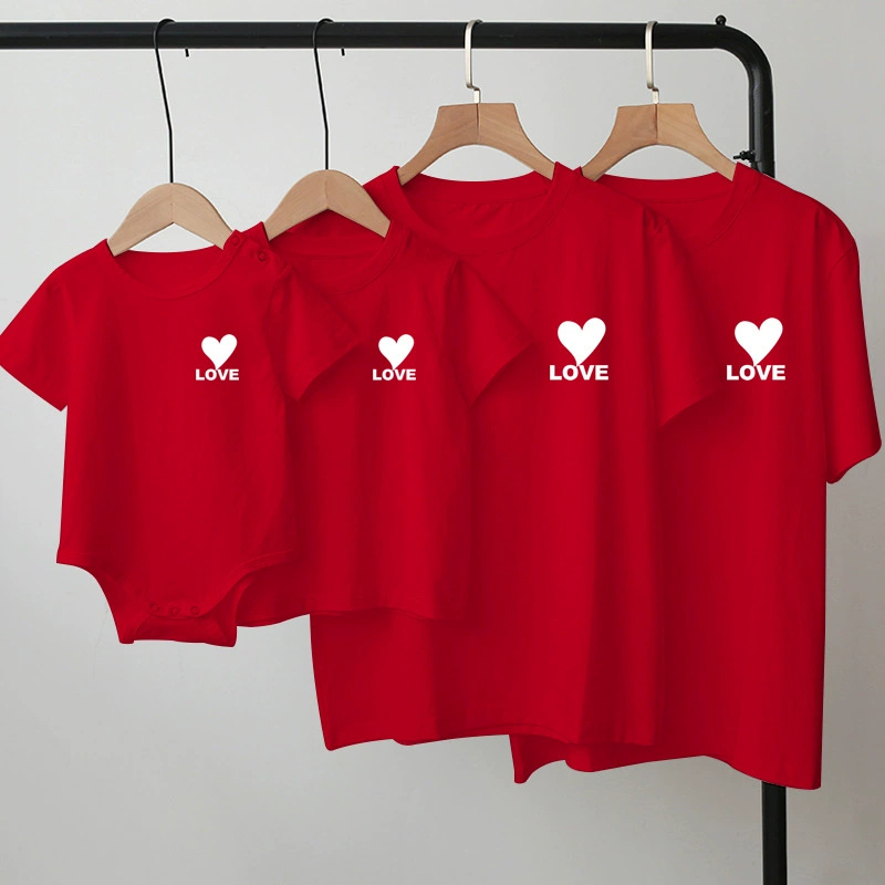 Plant Parent T Shirt - 夏の家族マッチングスーツ母娘愛 Tシャツ父息子半袖ブラウス親子トップベビーガールズボーイズ服
