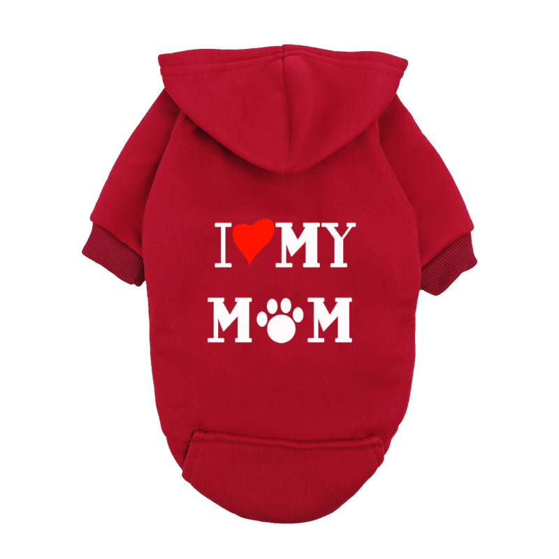 Plant Parent Hoodie - I Love My Mom Dog パーカー