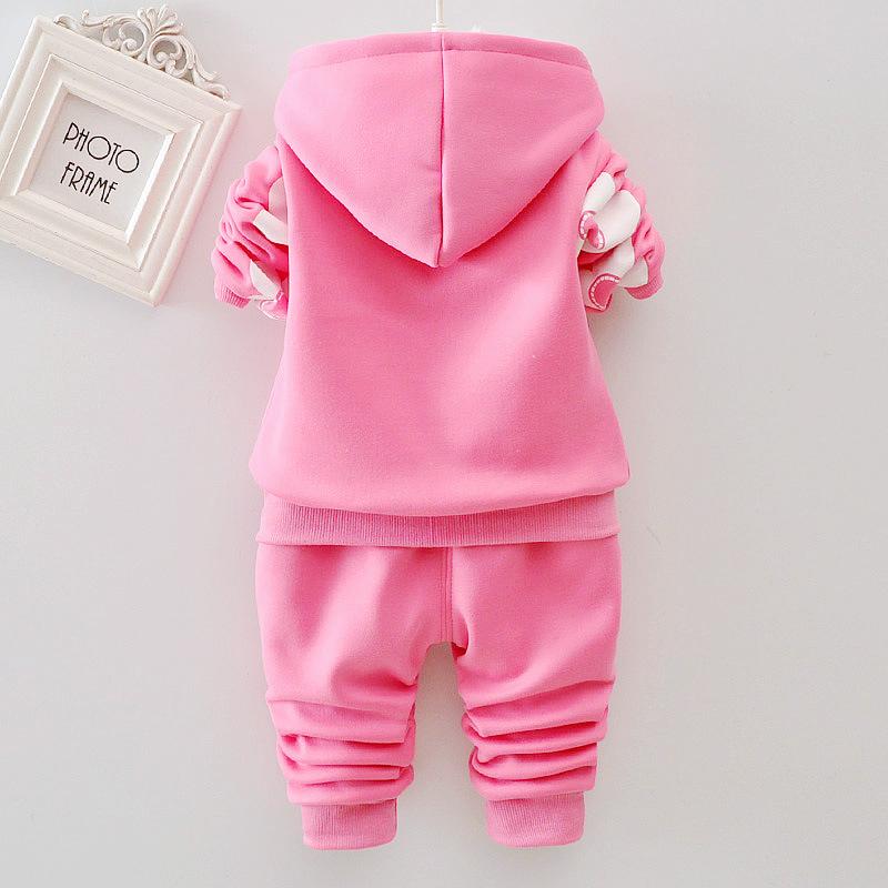 女の赤ちゃんの花漫画厚いウール秋冬パーカージャケットコートパ - Plant Parent Hoodie のレビューと価格