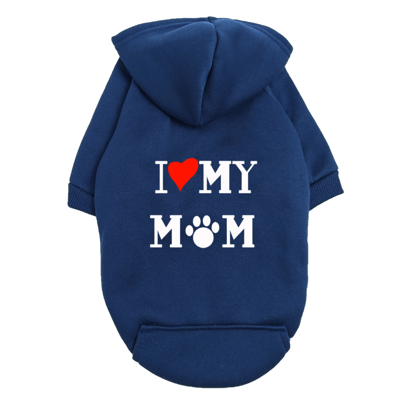 I Love My Mom Dog パーカー - かわいい足 - Plant Parent Hoodie のレビューと価格