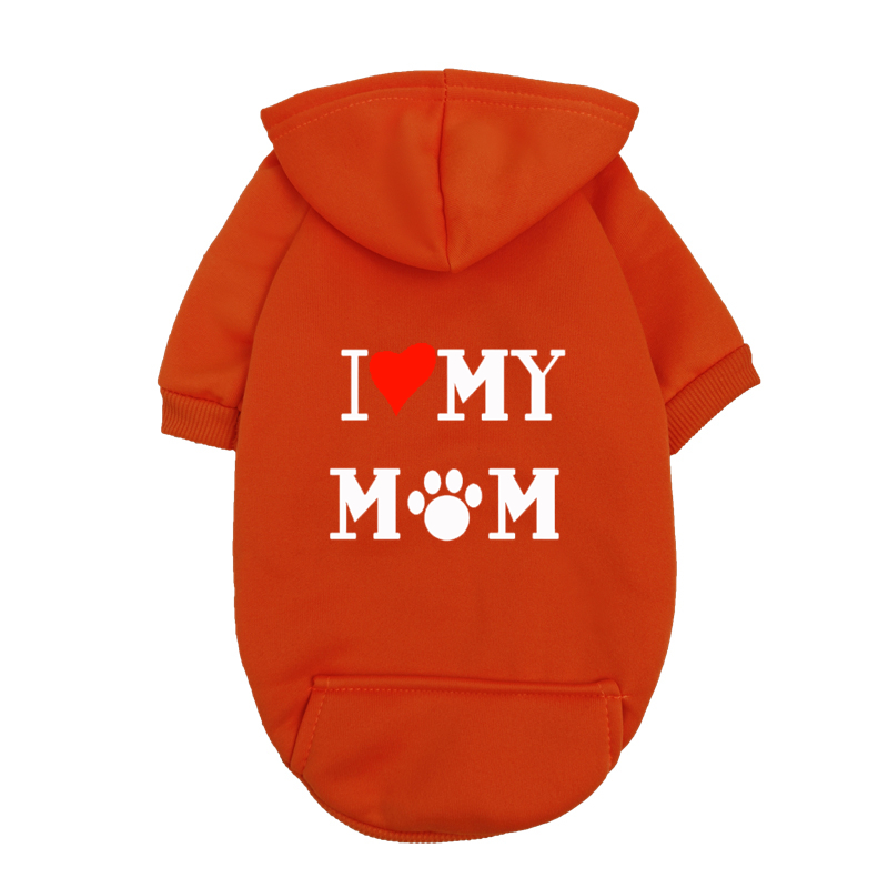 I Love My Mom Dog パーカー - かわいい足 - Plant Parent Hoodie のレビューと価格