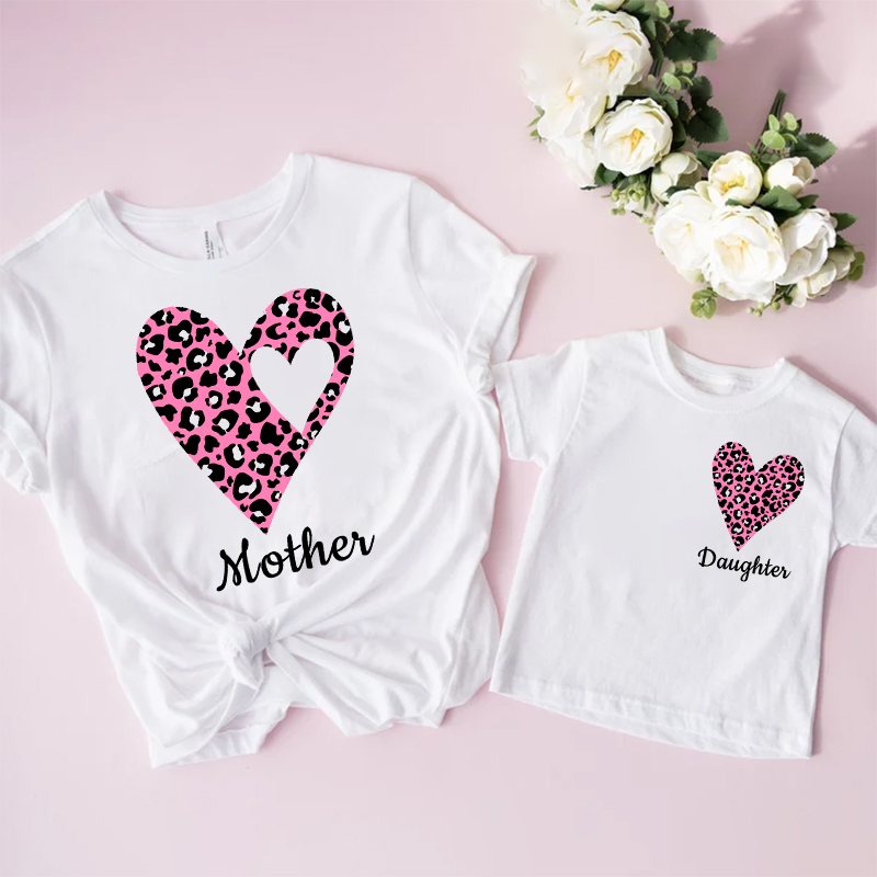 家族のためのマッチング衣装,ヒョウ柄の家族の服,母と娘のため - Plant Parent T Shirt のレビューと価格