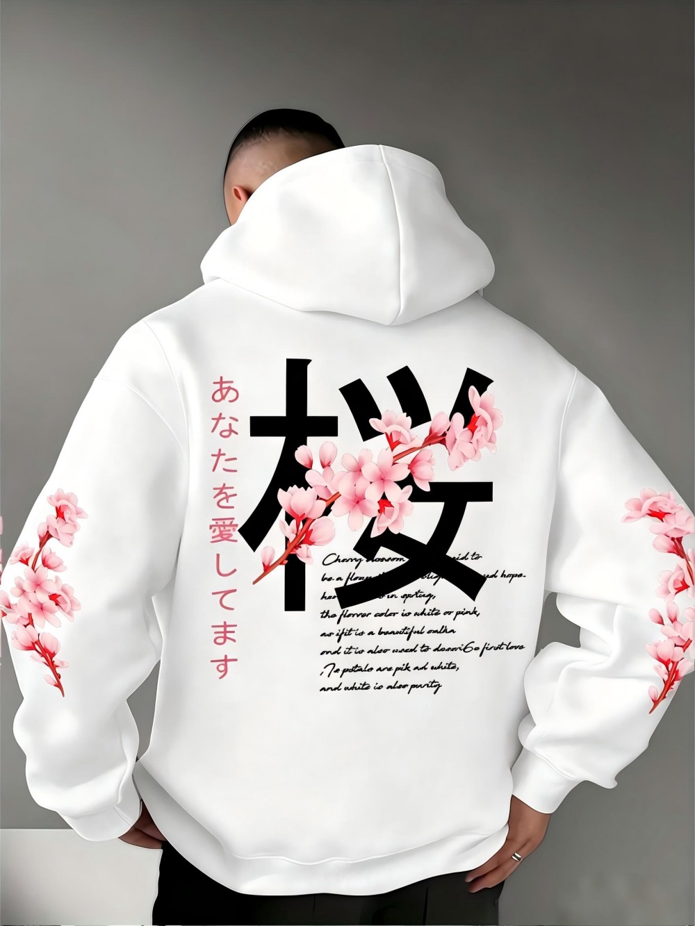 欧米風メンズ秋物レトロ花柄レタープリントマイクロストレッチ快 - Plant Parent Hoodie のレビューと価格