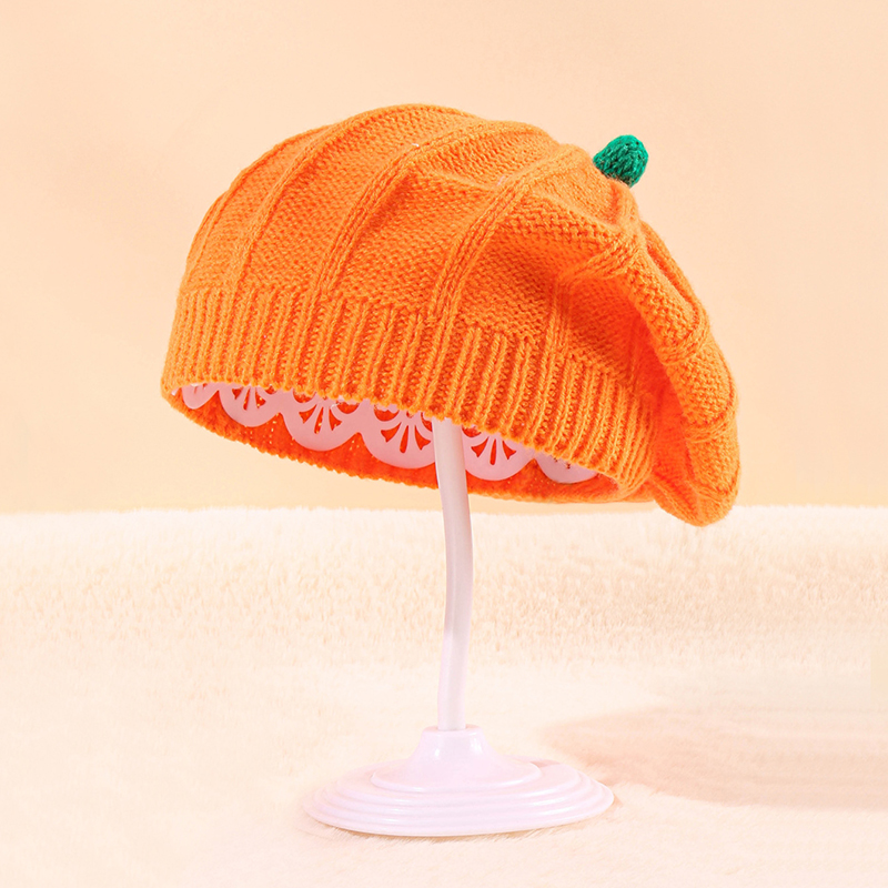 ハロウィーンの装飾ドアカボチャの帽子、親子のニット帽、暖かい - Plant Parent Hat のレビューと価格
