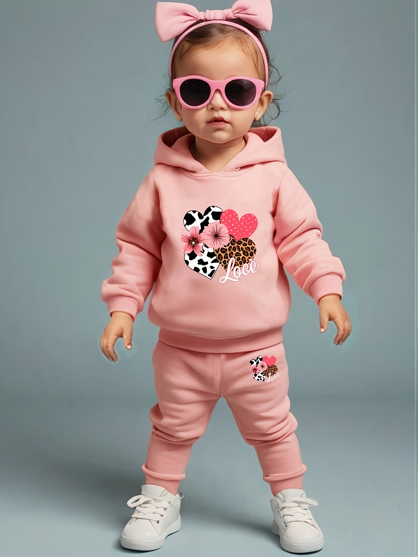 女の赤ちゃん愛愛花柄パーカー+カジュアルパンツ2点セット春と - Plant Parent Hoodie のレビューと価格