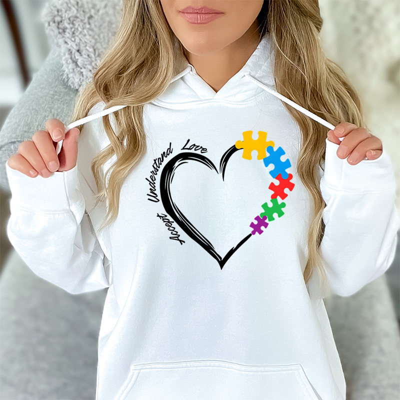 ハート柄の女性用パーカー,カジュアルなセーター,長袖,自閉症 - Plant Parent Hoodie のレビューと価格