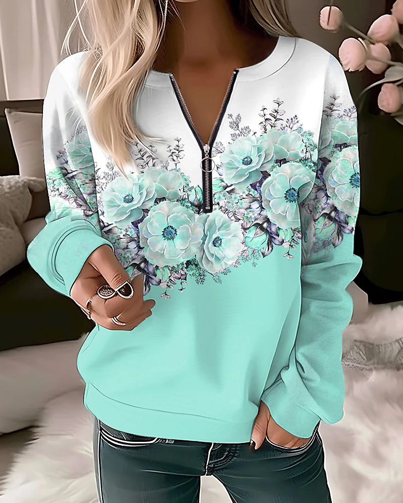 女性のパーカー女性ファッション花パーカー花の絵トレーナージッ - Plant Parent Hoodie のレビューと価格
